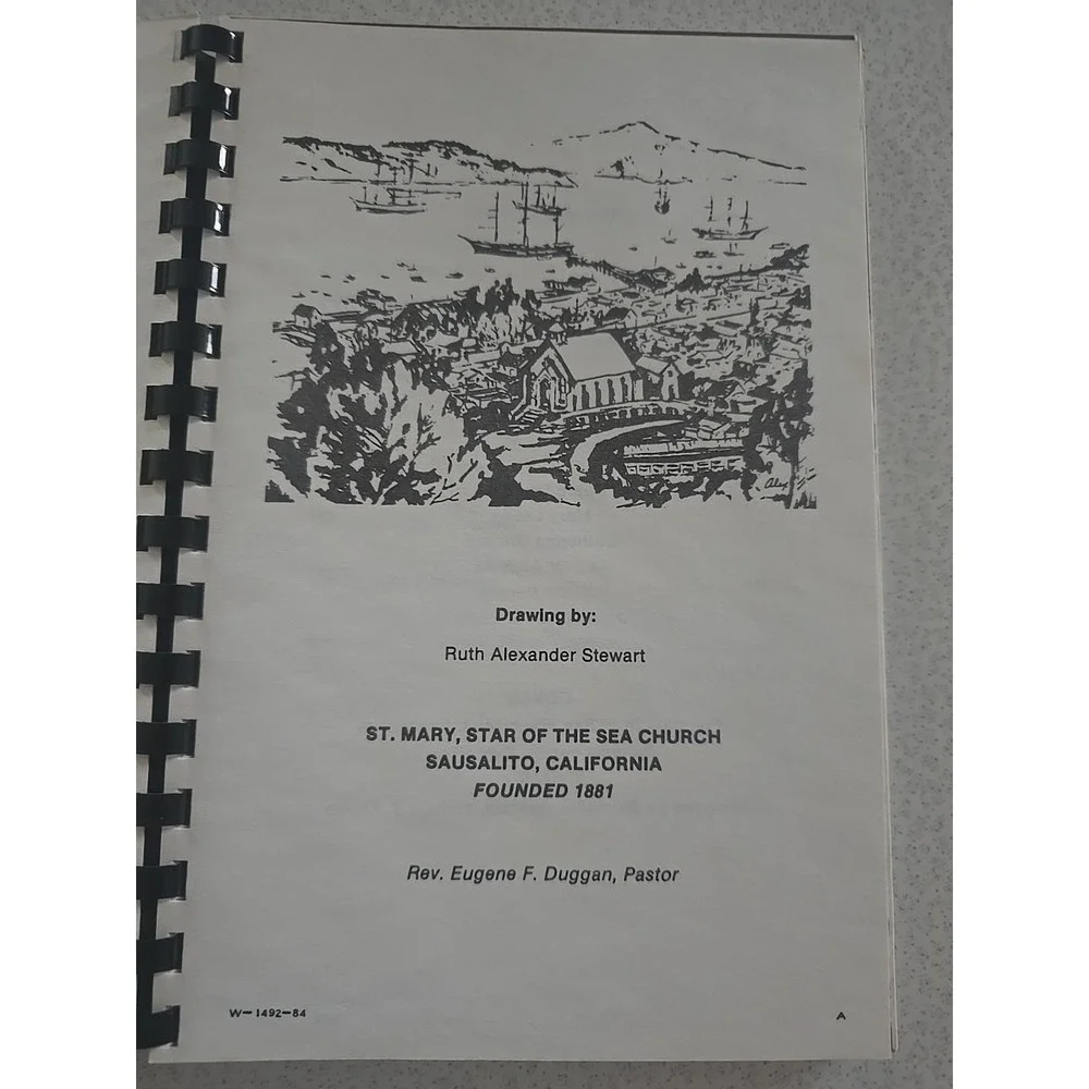 Sausalitos' Best Cookbook- 1984  - St. Mary Star of the Sea‎ Church Sausalito CA